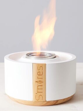 TerraFlame Portable Indoor Outdoor Smoke Free Clean Burn Gel S'mores Tabletop